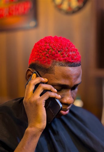 Transform Your Look: Egyptian Barber's Red Hair Journey