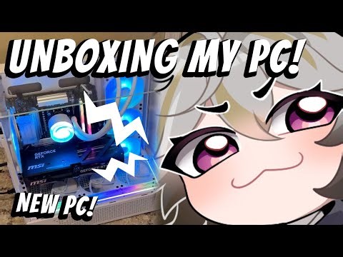 [PC UNBOXING] I got a new PC! Let's unbox and test it together!!