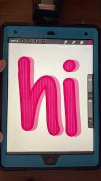 How to create a dual brush designed in Procreate Digital Art App