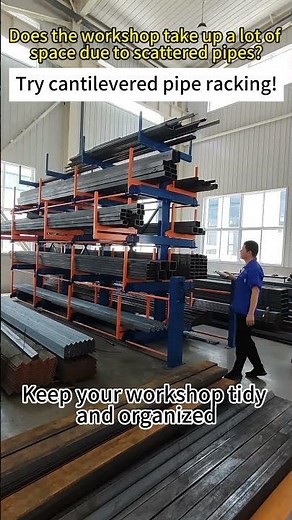 Cantilevered pipe racking Storage #lasercutting #storagesolutions #pipe #lasercutter