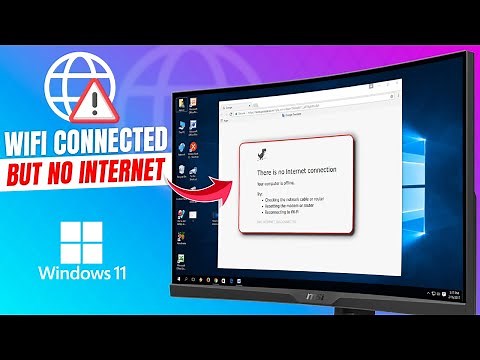 How to Fix WiFi Connected on Laptop/PC But No Internet | Windows 10/11