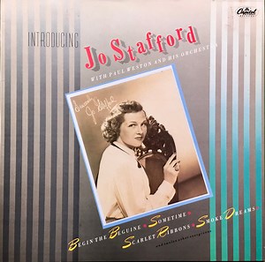 Jo Stafford With Paul Weston And His Orchestra - Introducing Jo Stafford