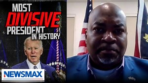 23K views · 1.3K reactions | North Carolina Lt. Gov. Mark Robinson gave kudos to how President Biden handled the first part of his speech in Buffalo, New York in response to the mass shooting last week, but rips Biden for blaming white supremacists for violence in America. Robinson says Biden needs to condemn "hate by folks of all colors." | NEWSMAX | Facebook