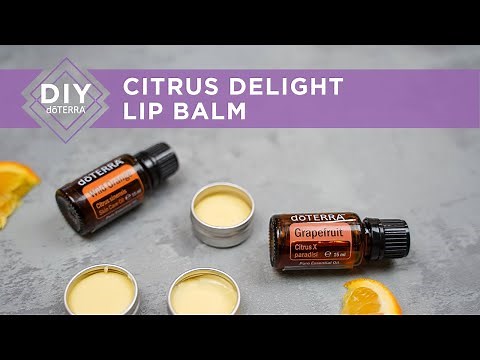 doTERRA at Home - Essential Oil Lip Balm