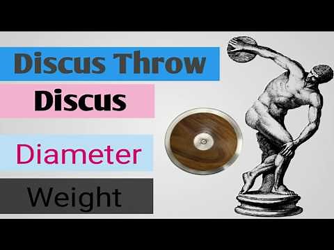 discus dimensions / discus weight / discus throw discus / discus throw / discus throw measurements