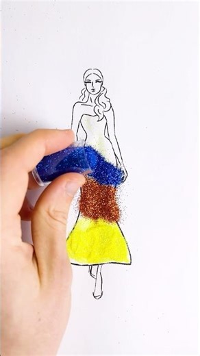 Watch This Dress Change Colors Before Your Eyes! #fashion