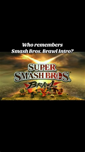 The Super Smash Bros. Brawl intro still gives chills 🎮🔥 That cinematic opening, epic music, and seeing everyone clash made it feel like Smash leveled up overnight. This wasn’t just a party game anymore — it was an event. Did this intro hype you up the first time you saw it? #SmashBrosBrawl #SuperSmashBros #Nintendo #GamingNostalgia #Throwback Smash Brawl intro cinematic opening Subspace Emissary Wii era Nintendo fighters epic game intros childhood memories Smash roster crossover classic gaming
