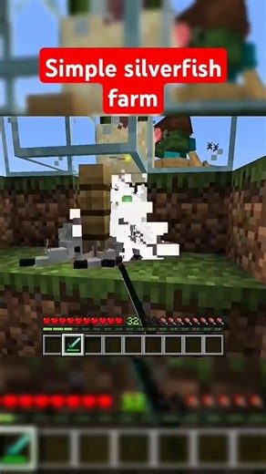 Silverfish Farm #minecraft #shorts