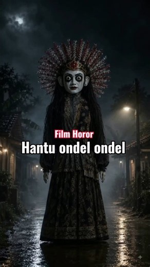 Horror Movie: There's a Creepy Ondel-Ondel Ghost #horrormovie #ghostmovie #ondelondel #ghost #comedy