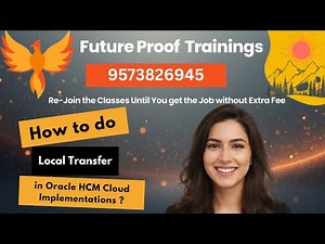 What is meant by Local Transfer and how to do that in Oracle HCM Cloud Applications