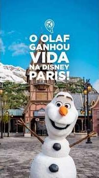 You won't believe what Olaf does! ❄️ #disneylandparis #disney #funfacts