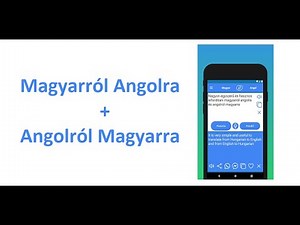Hungarian to English Translator App and English to Hungarian Translator App
