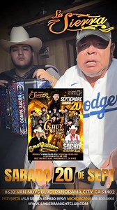 🔔 El Compa Sacra en vivo ! 📅 Sábado 20 de Septiembre 📍La Sierra 8362 Van Nuys blvd, Panorama city, CA 91402 | El Compa Sacra Chingon Sacramento Ramirez