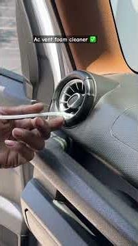 Car AC Vent Cleaning Ka Sabse Aasan Tarika 🔥 5 Minute Mein Clean!