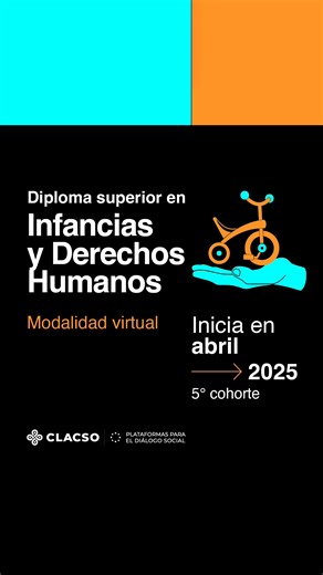 🔎 Conoce todos los Diplomas Superiores del programa 2025 📌 Diplomas Superiores CLACSO - Modalidad virtual 📆 Inician en abril 📝 Inscripciones con descuento hasta el 11 de febrero 🖇️ Más información: https://www.clacso.org/formacion/diplomas-superiores/ Consultas❓ ✅ 5491138801388 📬 diplomas-superiores@clacso.edu.ar | Clacso - Consejo Latinoamericano de Ciencias Sociales