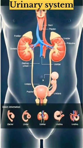 How Your Urinary System Actually Works 💧 #shorts