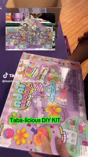 Taba-liscious DIY KIT. #toys #learningexpress #toyman #tabasquishy #TABA