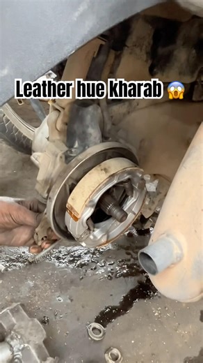 Activa 6g ki big problem solve brake shoe 🔧⚙️#activa6g #honda #automobile #breakdown