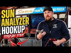 How To Hook Up A Sun Engine Analyzer Step By Step