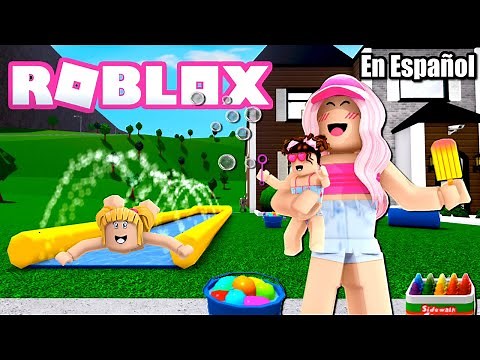Titi Bloxburg New Summer Routine with Goldie and Baby Bloxy