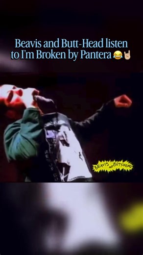 Pantera - I'm Broken (Beavis and Butt-Head, 1994) #Pantera #ImBroken #BeavisandButtHead #MTV #90s 🎸🤘