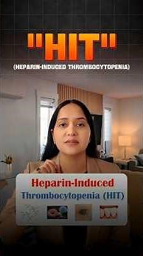 Heparin Induced Thrombocytopenia (HIT)| Clotting Before Bleeding | Easy Explanation #nclexprep #pgi