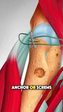 How Distal Biceps Repair Surgery Is Done | Step-by-Step Surgical Procedure #orthopedicsurgery