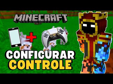 HOW TO SET UP GAMEPAD CONTROL IN MINECRAFT BEDROCK ON MOBILE 🎮✅️