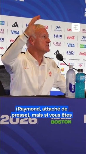 😡😅 L'embrouille entre Didier Deschamps et des journalistes marocains à la fin de la conf de presse