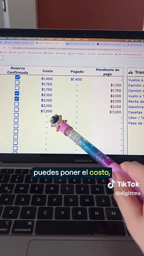 Plantilla GRATUITA para organizar tus viajes