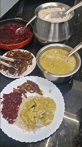 തേങ്ങ അരച്ച എരിശ്ശേരി കൂട്ടി ചോറുണ്ണാം.... #food #foodlover #lunch
