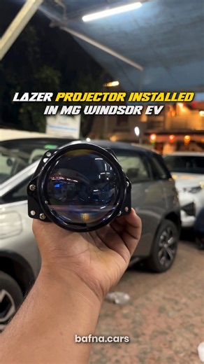 22K views · 122 reactions | Mg Windsor ev 磌 Power full head light projector installation Genome lazer pro 130W #mgwindsor | BAFNA CARS | Facebook