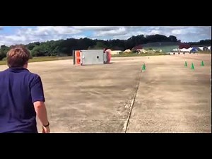 RTW kippt bei Übungsfahrt um