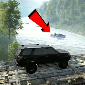 69 crore alien car stuck in river Mudrunner | classified_yt