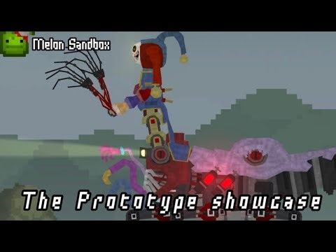 The Prototype showcase in Melon Playground