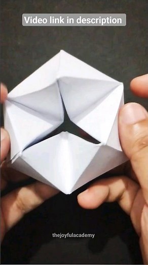 This Flexagon Moves Forever #origami #diy #asmr