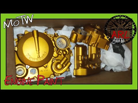 How to Paint a Motorcycle Engine with Spray Cans - MOTW