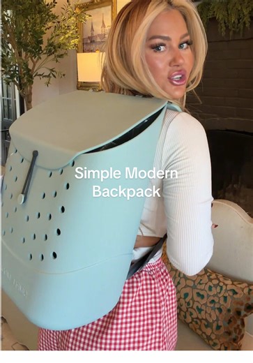 Simple Modern Waterproof Backpack for Summer Adventures