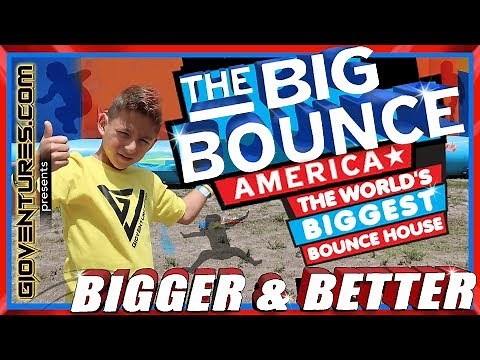 Big Bounce America - Worlds Biggest Bounce House - The Giant Obstacle Course