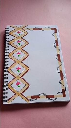 Unique front page design ideas 💞 #frontpage #coverpage