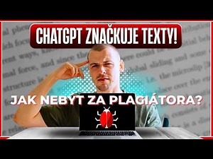 ChatGPT texty jdou snadno odhalit! Jak nebýt za plagiátora a napsat nedetekovatelný text?!