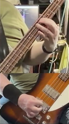 A little fingering! #sweetwater #bass #ampeg #guitarpedals