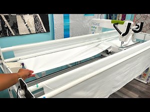 How to Attach Leaders on Handi Quilter Moxie LOFT frame