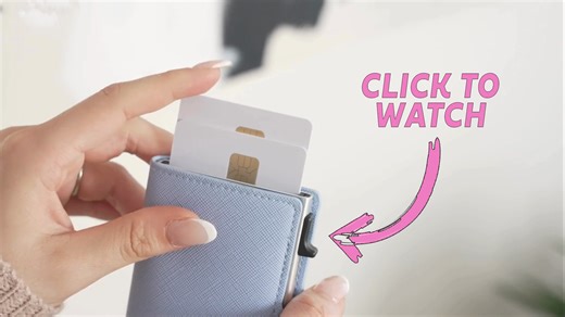 Watch Card Blocr Womens Slim Wallet for Small Purses on Amazon Live