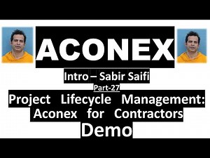 Aconex Demo for Project Management for Documentation I Sabir Saifi