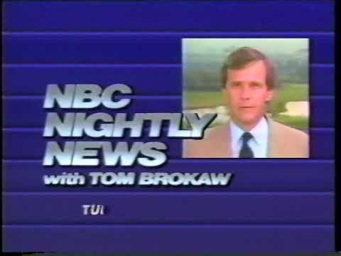NBC Nightly News Promo 1986