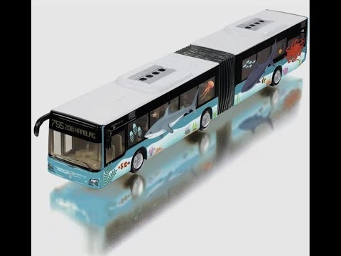 Siku Городской автобус MAN Lion's City с гармошкой (1:50)