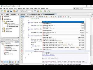 Students' record/ result application in java