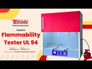 How to use Flammability Tester UL94, How to perform a UL-94 flammability test, Flammability testing