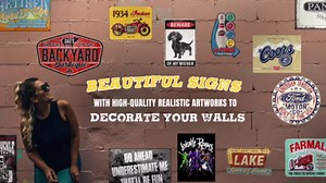 Desperate Enterprises Jeep Venture Into the Wild Fully Embossed Steel Sign - Garage Signs - Vintage Car Signs - Metal Signs - Made in the USA